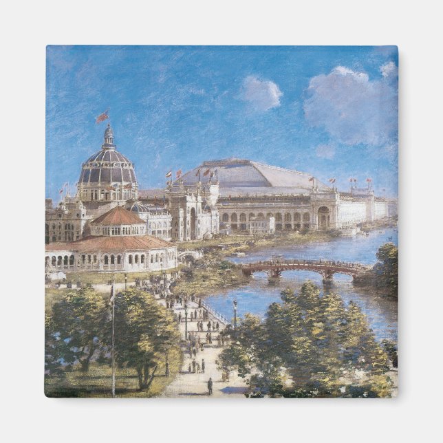 Utställning av Theodore Robinson i Colombia Magnet (Framsidan)