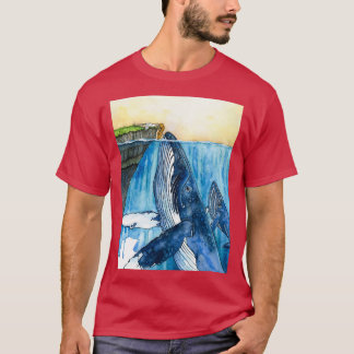Utställning av val och Romantik T Shirt