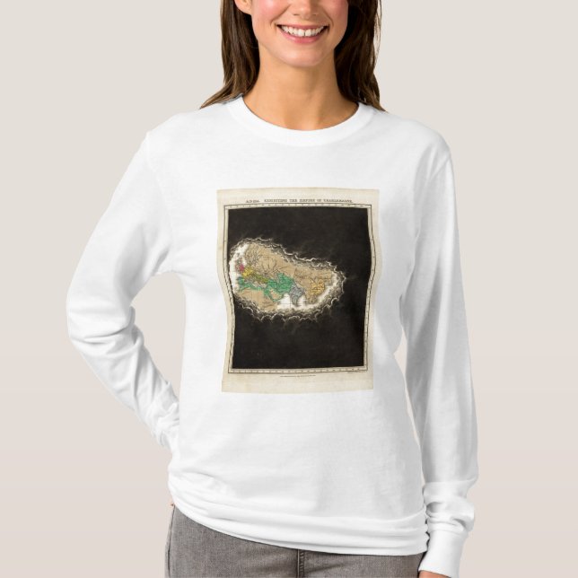 Utställning av väldet av den Charlemagne 814 Tee (Framsida)