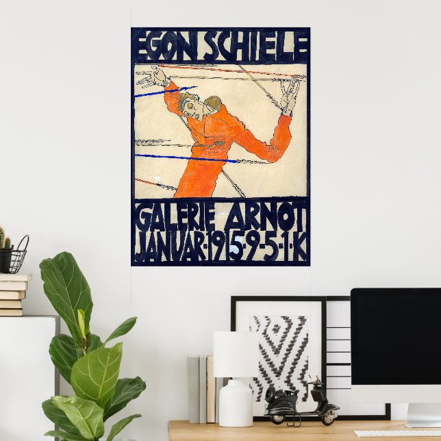 Utställning på Arnot Gallery | Egon Schiele | Poster (Hemmakontoret)