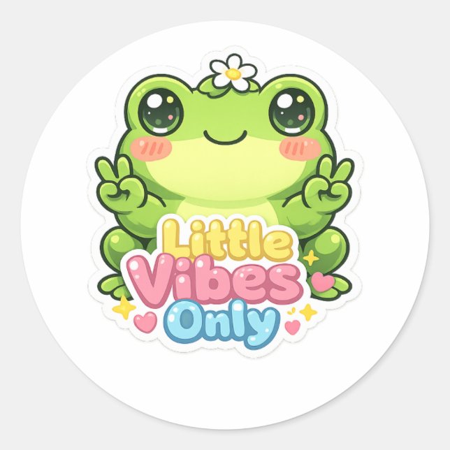 UTSTÄNSAD DEKAL RUNT KLISTERMÄRKE (Framsida)