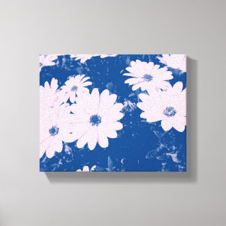 utsträckt canvastryck med vacker blomsterbild