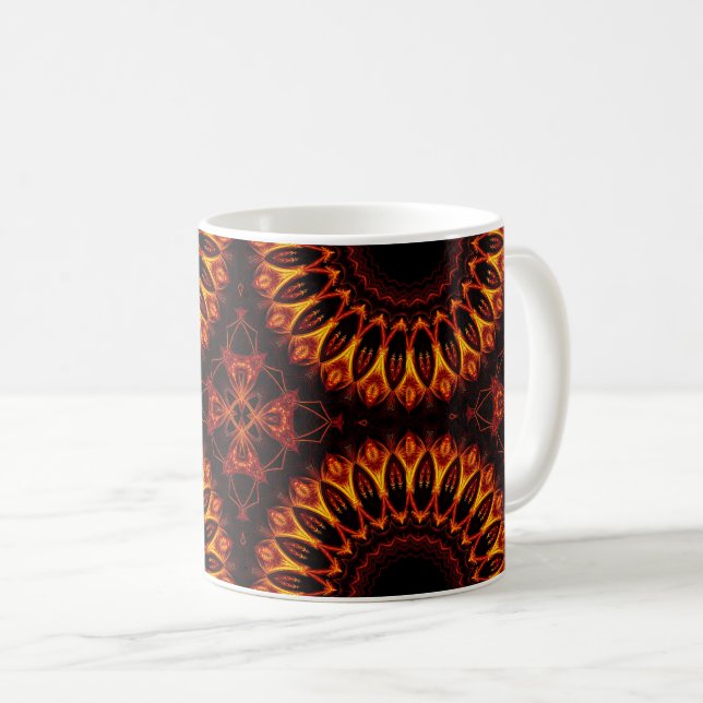 Utstrålande kors kaffemugg (Framsida höger)