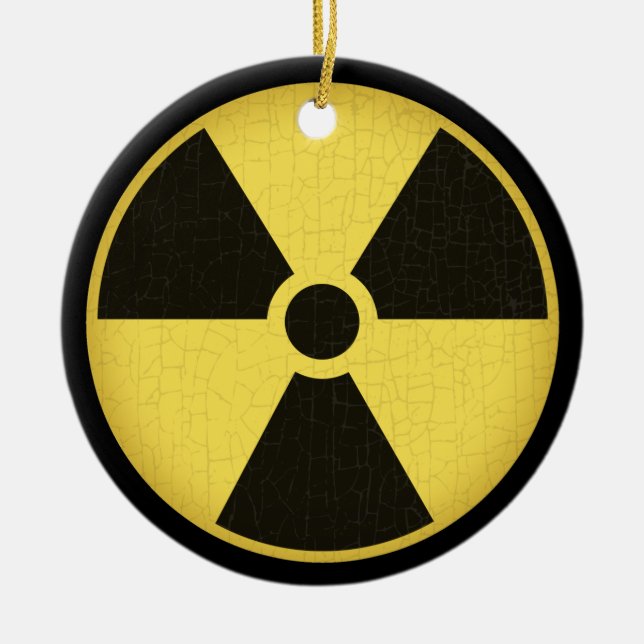 Utstrålning 1 julgransprydnad keramik (Framsidan)