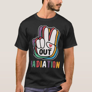 Utstrålning förra dagen, strålningscanceranfall t shirt