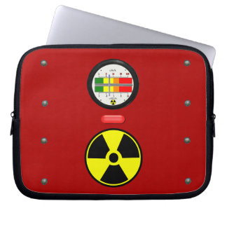 Utstrålning Geiger kontrar verkställer Laptop Fodral