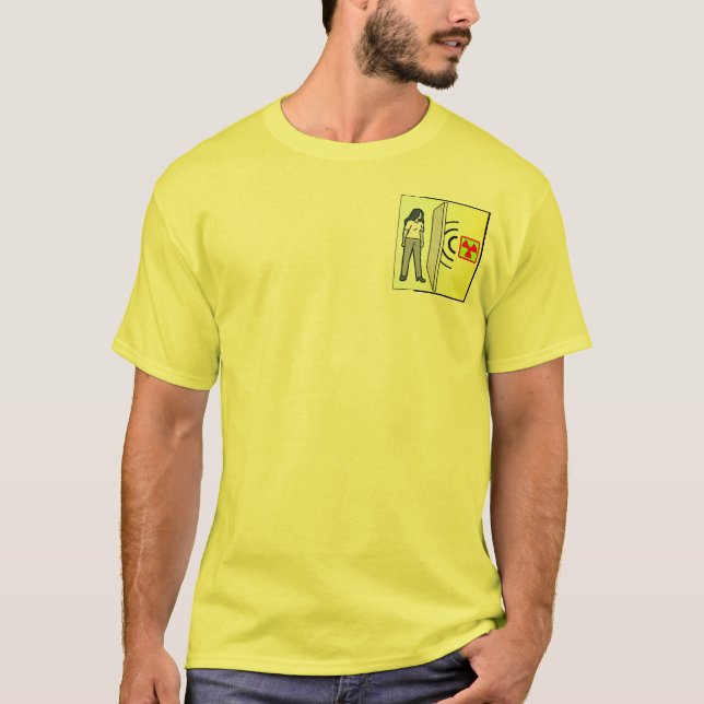 Utstrålningssäkerhet Tee Shirt (Framsida)