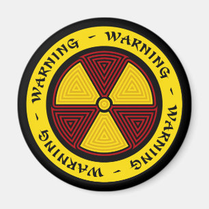 Utstrålningssymbol Magnet