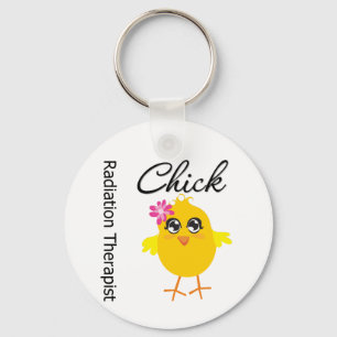 Utstrålningsterapeutchick Nyckelring