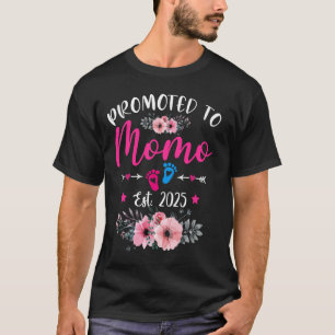 Uttagen Till Mamma Est. 2025 Rolig Blommig Mors Da T Shirt