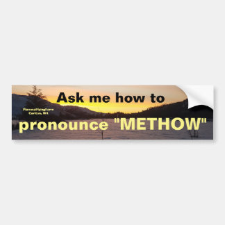 Uttala "den Methow" bildekalet Bildekal