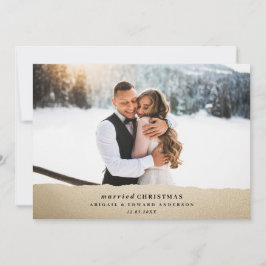 Uttalande om den gifta julen guld bröllop