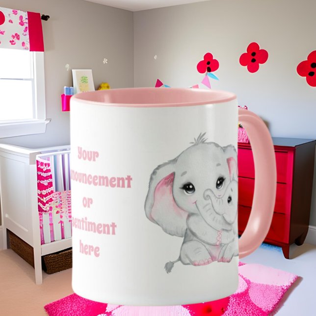 Uttalande om känslor i mamma flicka mugg (Skapare uppladdad)