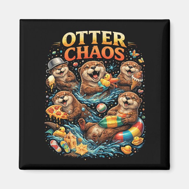 Utter Chaos Magnet (Framsidan)