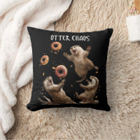 Utter Chaos Rolig Bagel Stridande Havsutter Puns A