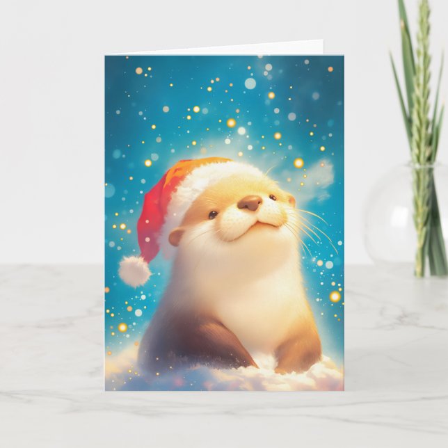 Utter julstämning kort (Framsida)
