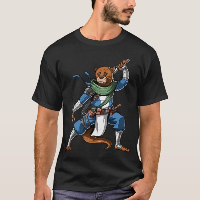 Utter Ninja Samuraj T Shirt (Framsida)