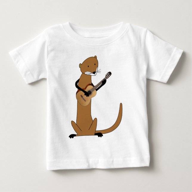 Utter som leker gitarren tröja (Framsida)