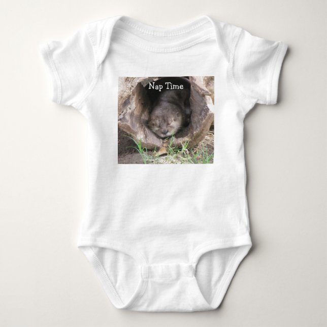 Utter som ta sig en tupplur babydräkten tröja (Framsida)