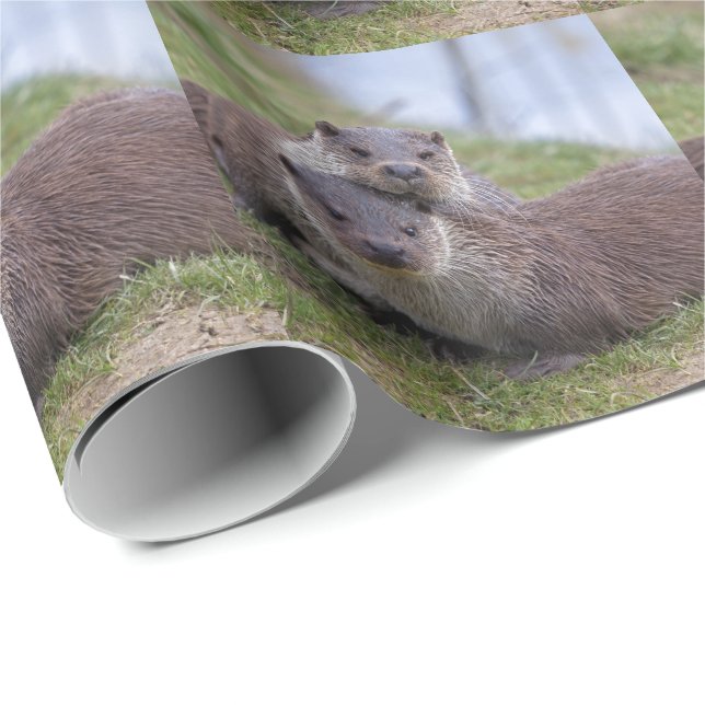 Utterligen kär i wrappingpapper presentpapper (Rullad Hörn)