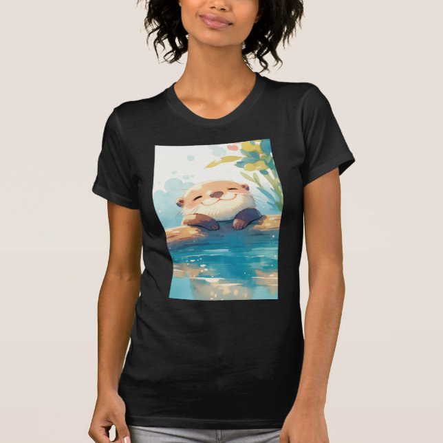 Utterligt Lat Dag T Shirt (Framsida)