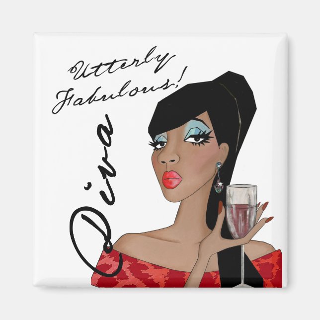 Utterly Fabulous Diva of a Magnet (Framsidan)