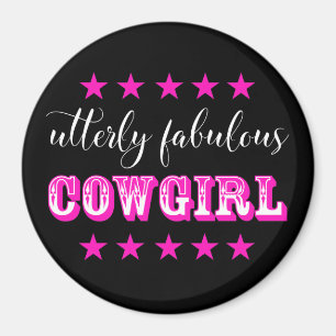Utterly sagolik "COWGIRL ", Magnet