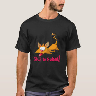 Uttömd Kattunge Rolig Sarksatisk Humor Tillbaka ti T Shirt