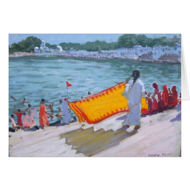 UttorkningSari Pushkar Hälsningskort (Framsidan Horizontal)