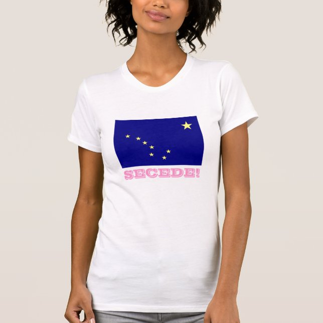 Utträda ur Alaska T-shirt (Framsida)