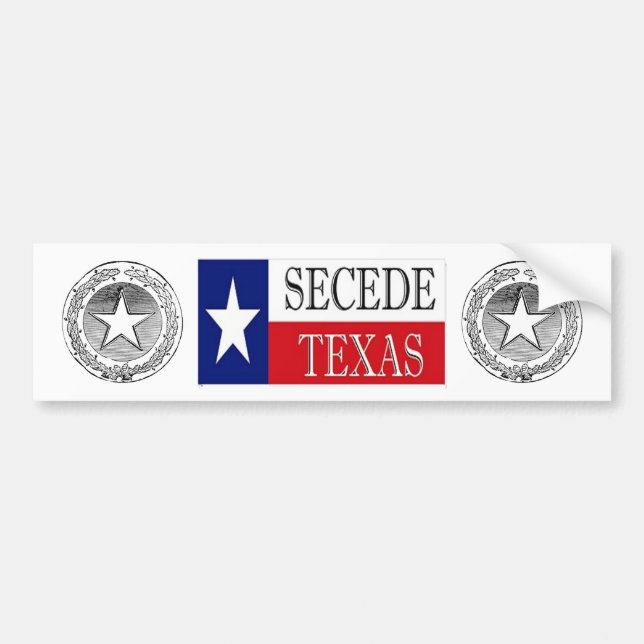 Utträda ur Texas 2 Bildekal (Framsidan)