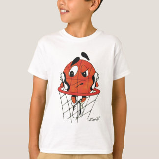 Uttråkad basket t-shirt