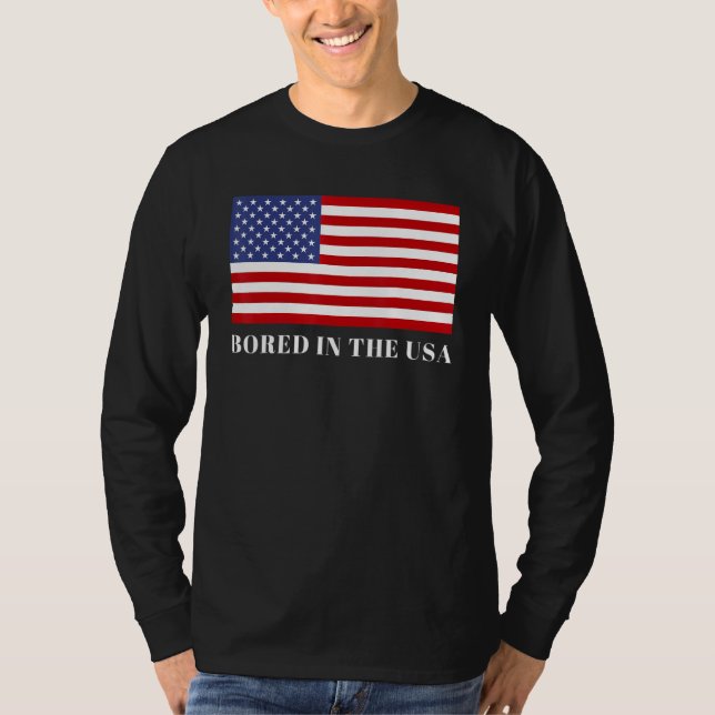 Uttråkad I Usa T Shirt (Framsida)