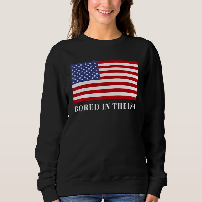 Uttråkad I Usa T Shirt (Framsida)