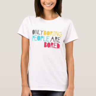 uttråkat tee shirt