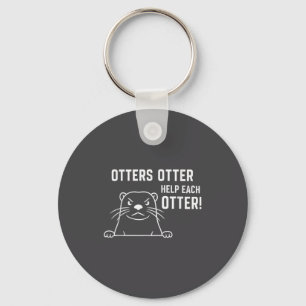 Uttrar Utter Hjälp Varje Utter Rolig Utter Citat Nyckelring