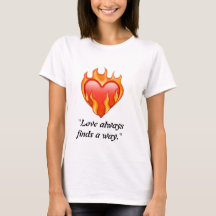 "Uttryck av Kärlek: T-Shirts Adorned with Heartf