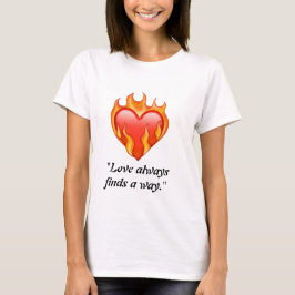 "Uttryck av Kärlek: T-Shirts Adorned with Heartf