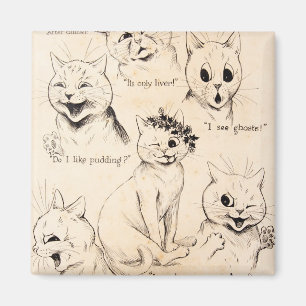 Uttryck av olika katter, Louis Wain Magnet