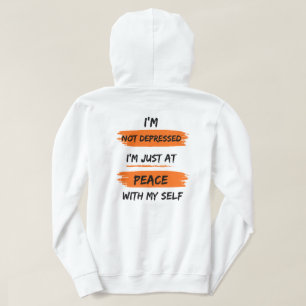 Uttryck dig själv hoodie