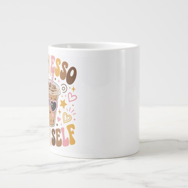 uttryck dig själv jumbo mugg (Framsidan)