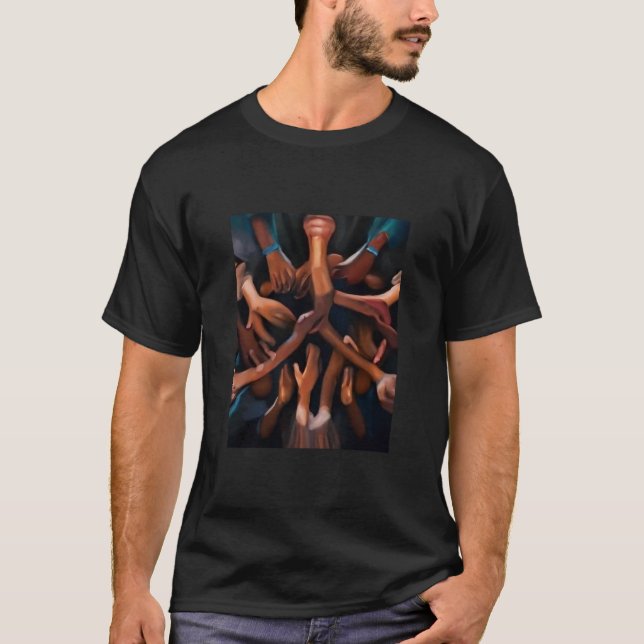 Uttryck dig själv med designern t shirt (Framsida)