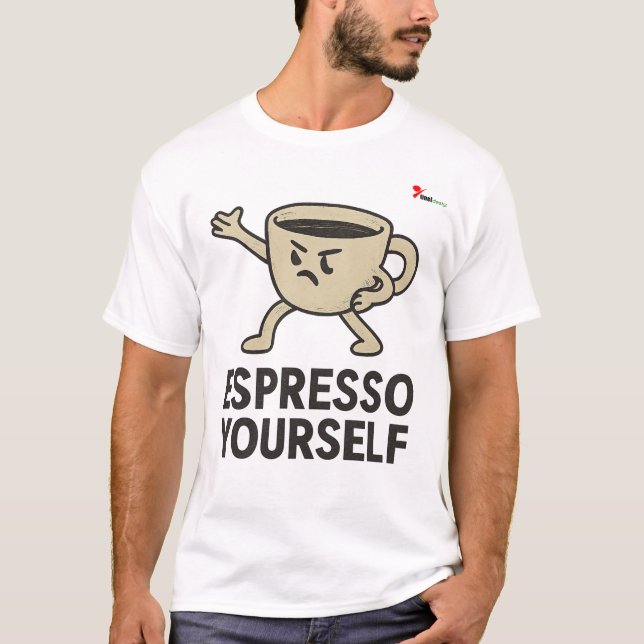 Uttryck dig själv med Espresso T Shirt (Framsida)