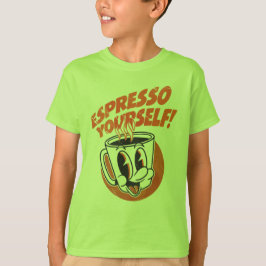 Uttryck dig själv Roligt för kaffebönner T Shirt
