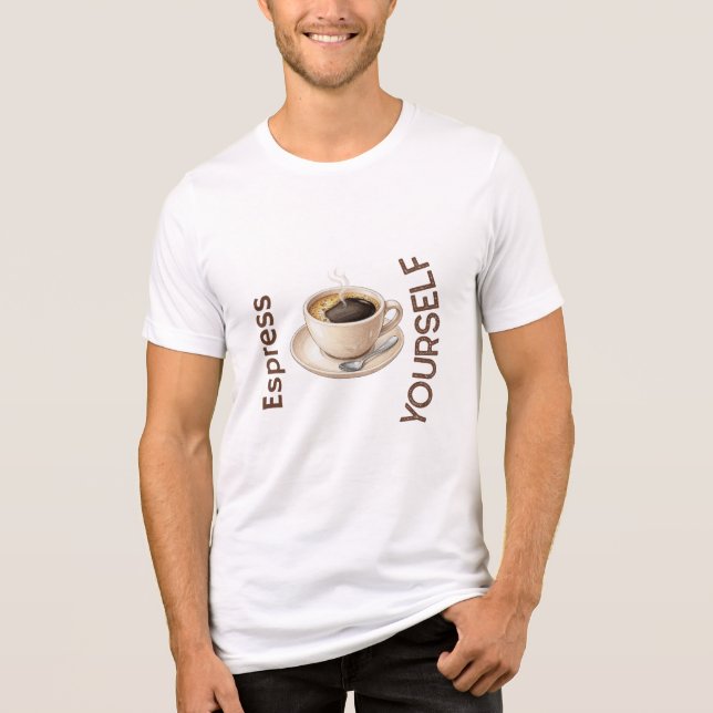 Uttryck dig själv  t shirt (Framsida)