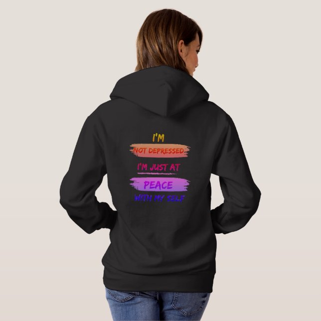 Uttryck dig själv t shirt (Hel baksida)