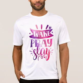 Uttryck Dig Själv - Vakna Be Slå - Rosa T Shirt