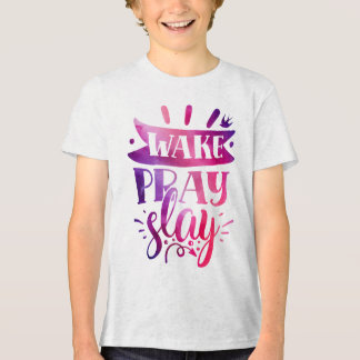 Uttryck Dig Själv - Vakna Be Slå - Rosa T Shirt
