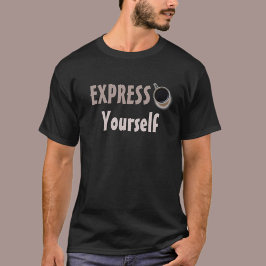 Uttryck din egen Roligt Kaffe som T-Shirt