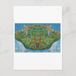 Uttryck för abstrakt: "ESTEPONA DANCING" Vykort